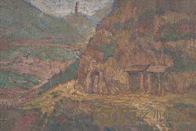 刘德文 风景 35×50cm
